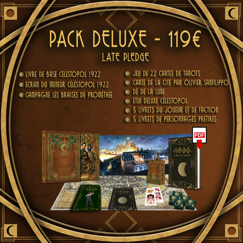 Pack deluxe - Late pledge