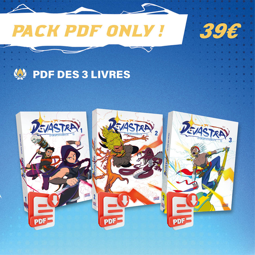Pack PDF ONLY ! - Late pledge