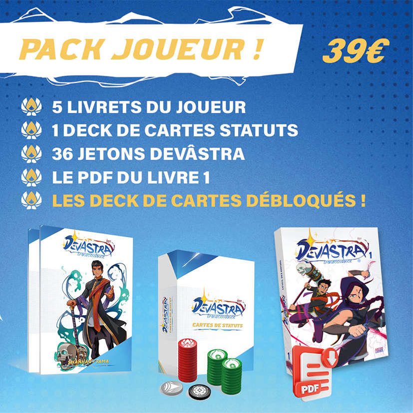 Pack JOUEUR - Late pledge