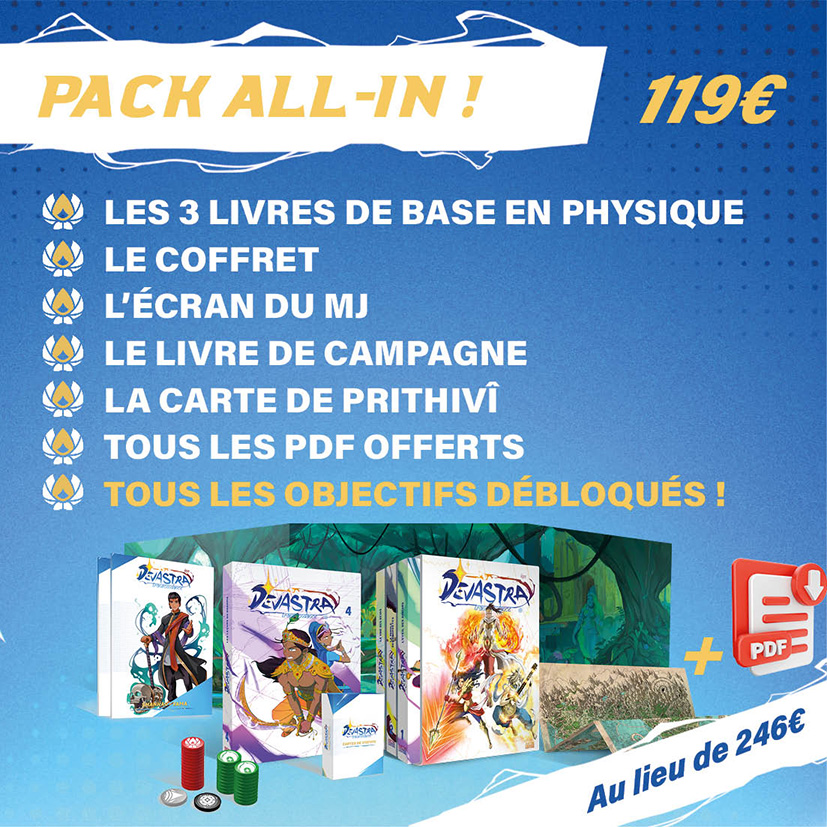 Pack ALL-IN ! - Late pledge