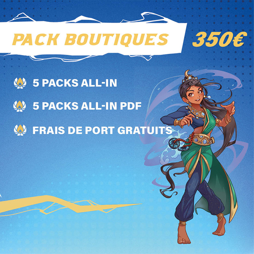 Pack boutiques