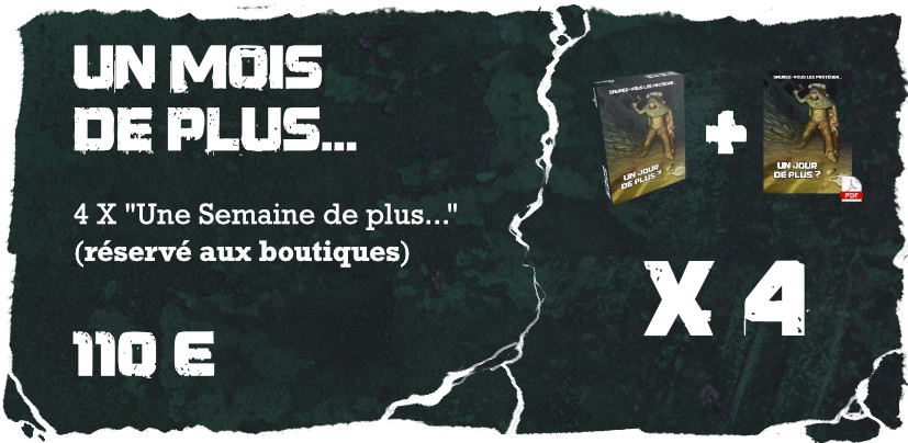Un mois de plus...