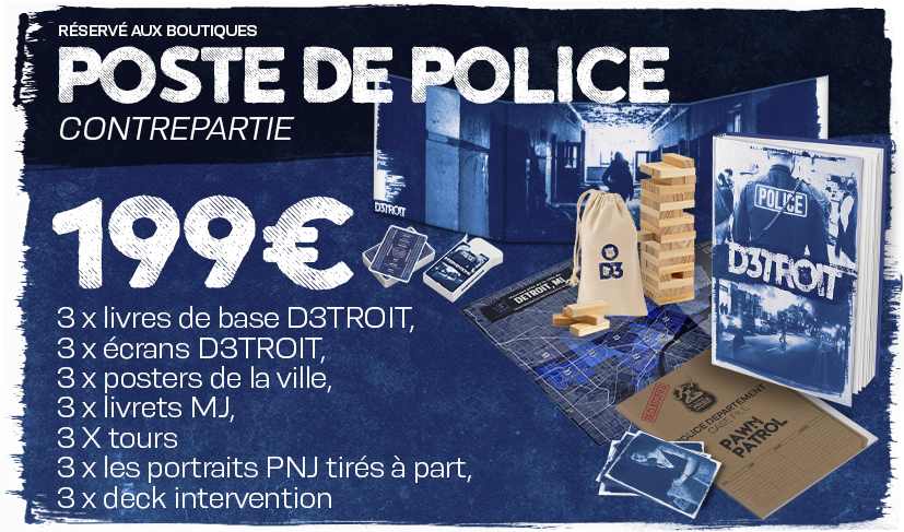 Poste de police (réservé aux boutiques)