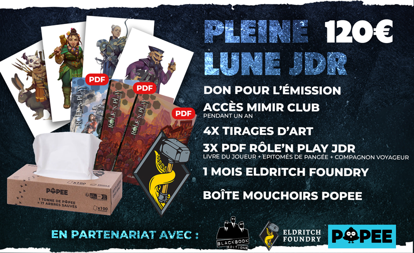 Pleine lune 🌕🎲 - JDR