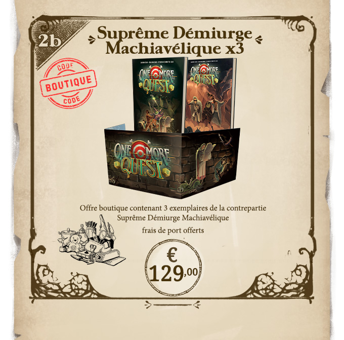Suprême Démiurge Machiavélique - Boutique