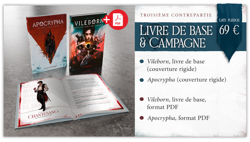 LATE PLEDGE - Livre de base + Apocrypha