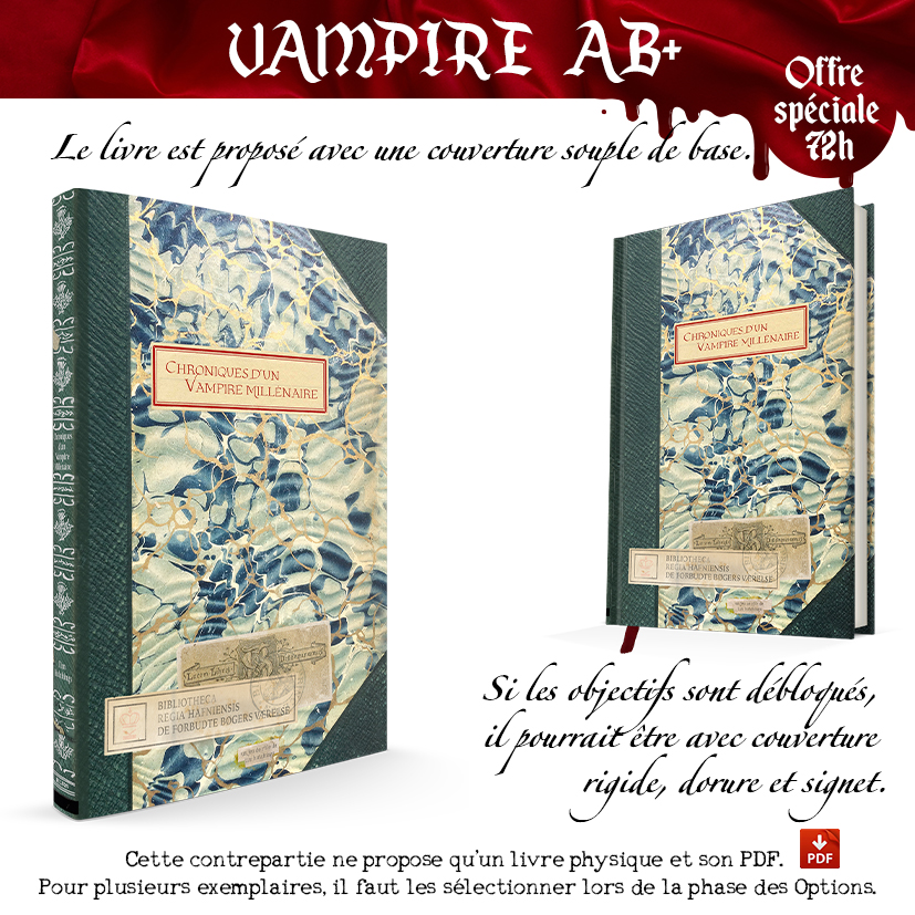 Vampire AB+ - Offre 72 heures