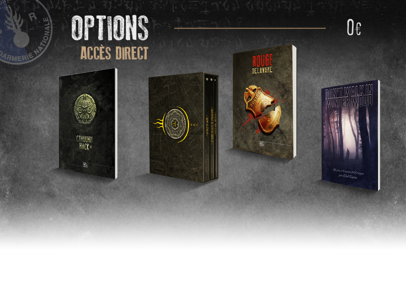 Accès aux options