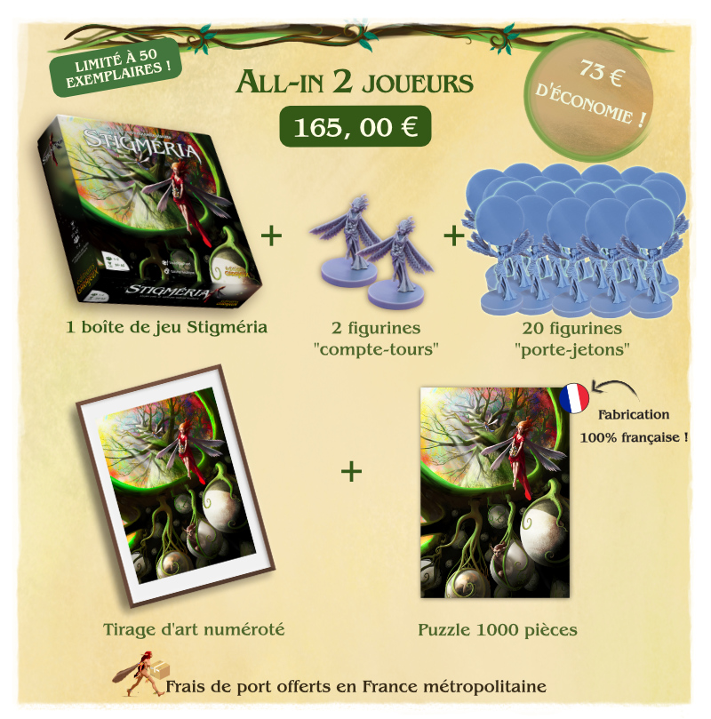 All In Stigméria 2 joueurs - 73€ d'économie