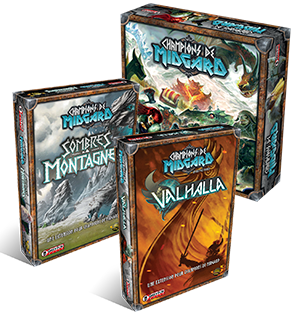 CHAMPIONS DE MIDGARD + SOMBRES MONTAGNES et VALHALLA