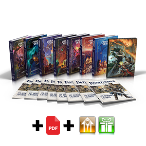 Gamme Chroniques Oubliées Fantasy complète (hors écran)