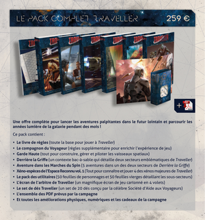Late Pledge : Pack Complet Traveller