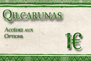 Qilqarunas - accès aux options