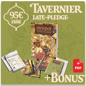 Tavernier - Late pledge