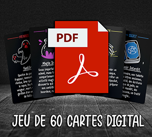 Deck de 60 cartes version Digitale