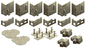 3D Printed Pack - Full Pack - Permet de faire n'importe quelle table WTC
