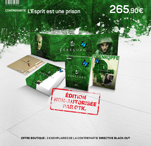 Boutique : 3 x Directive Black-Out