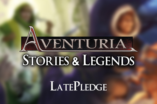Couverture de Aventuria: Stories & Legends - Late Pledge