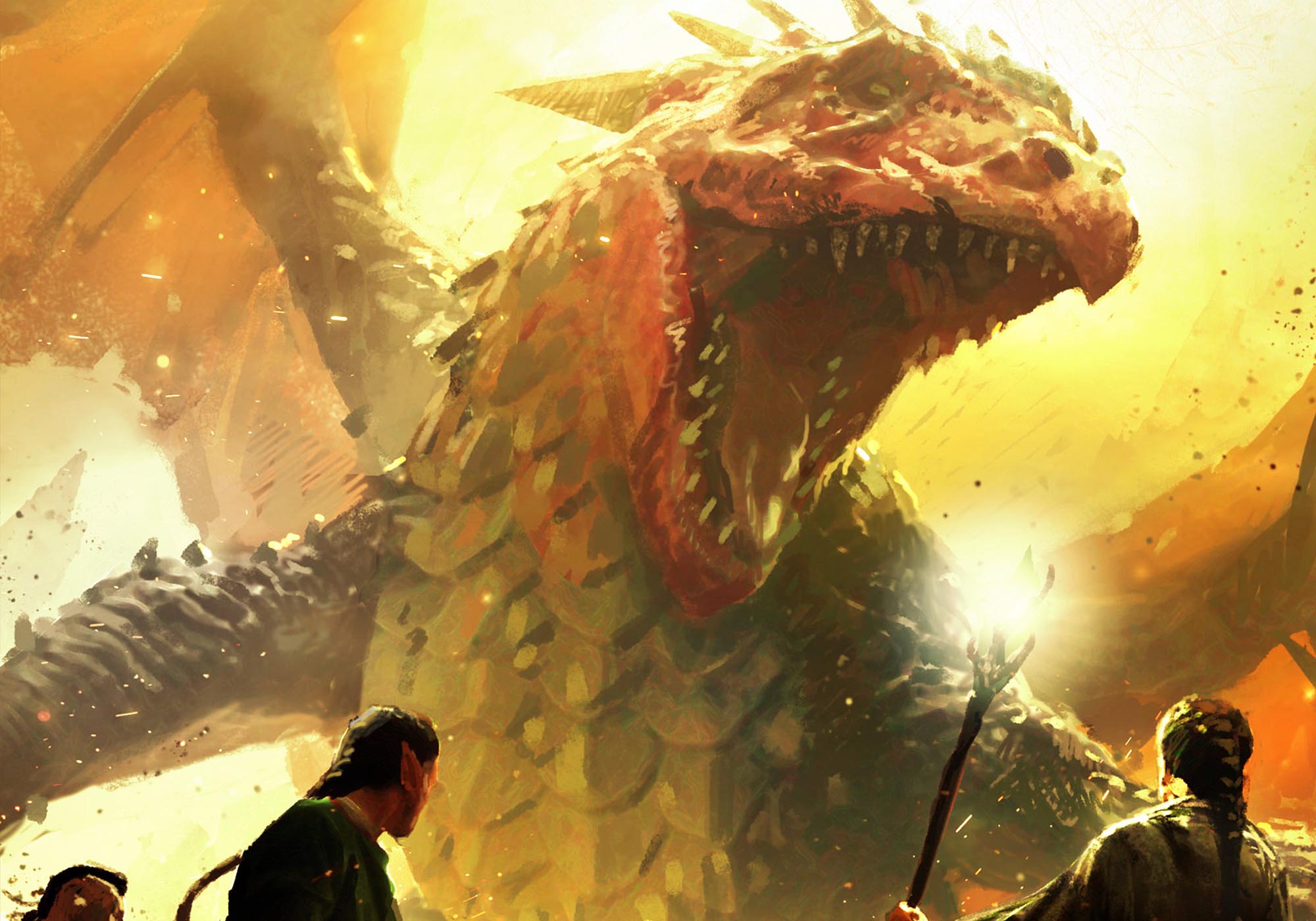 background Héros & Dragons • Le jeu de rôle