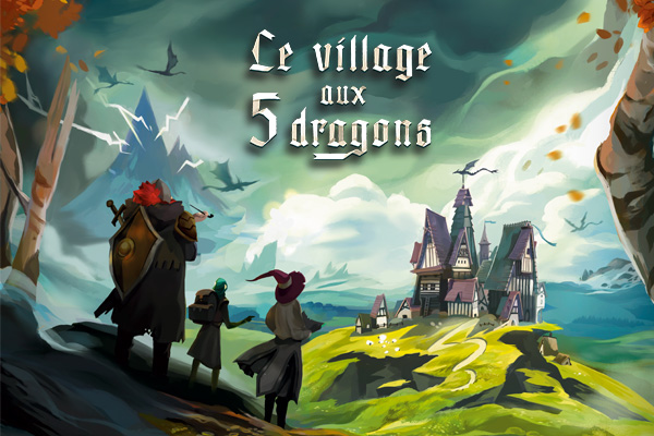 Couverture de Le Village aux 5 Dragons