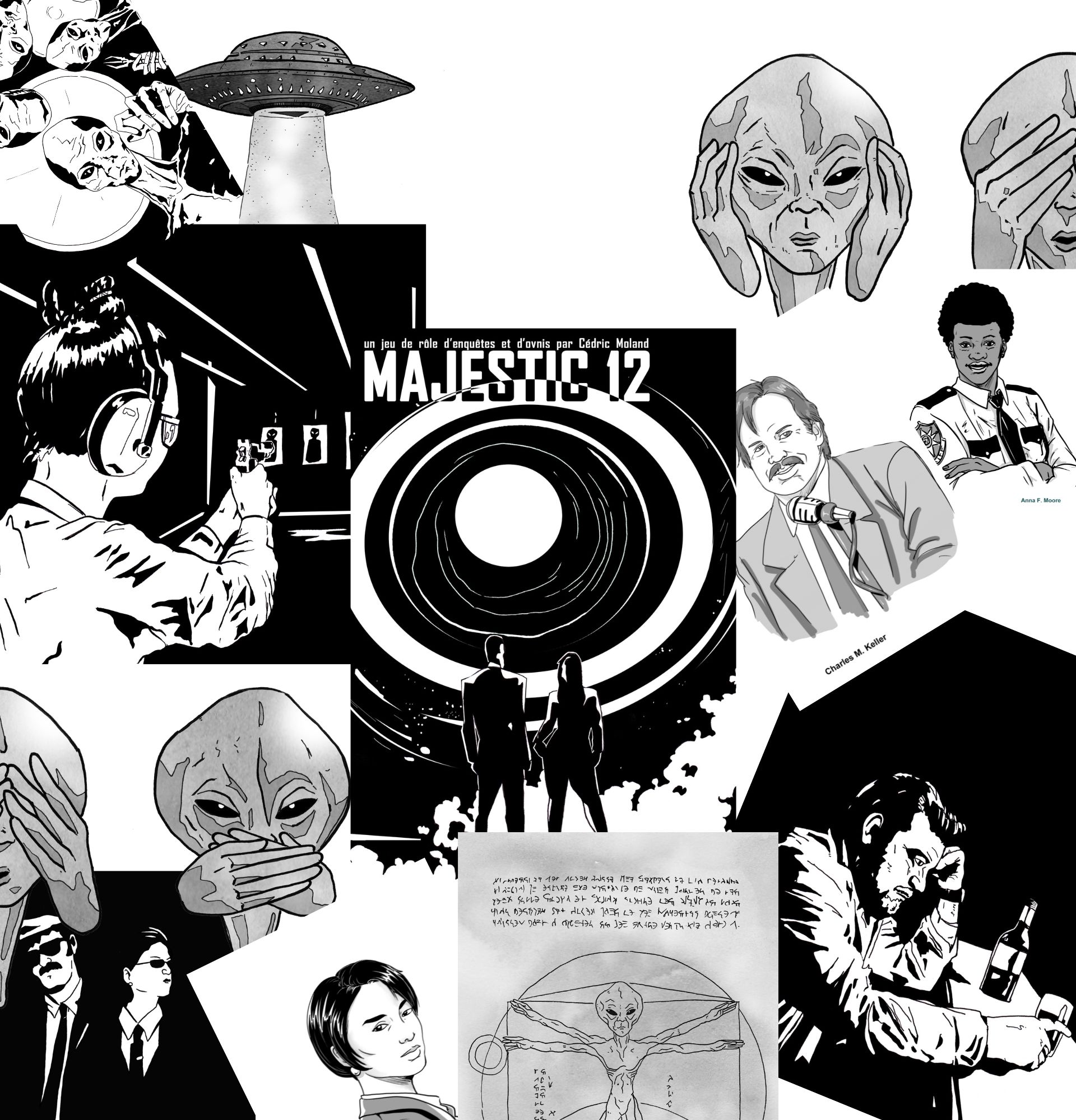 background Late Pledge : Majestic 12