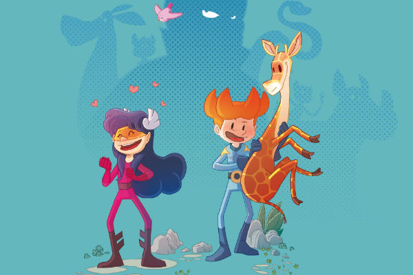 Couverture de Les super petits héros