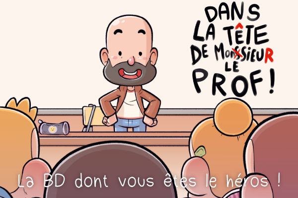 Couverture de Dans la tête de monsieur le prof