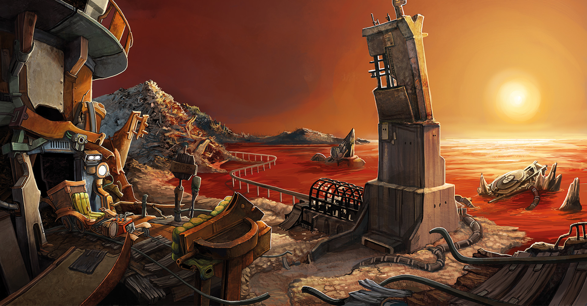 background Deponia: Das Rollenspiel Recycled