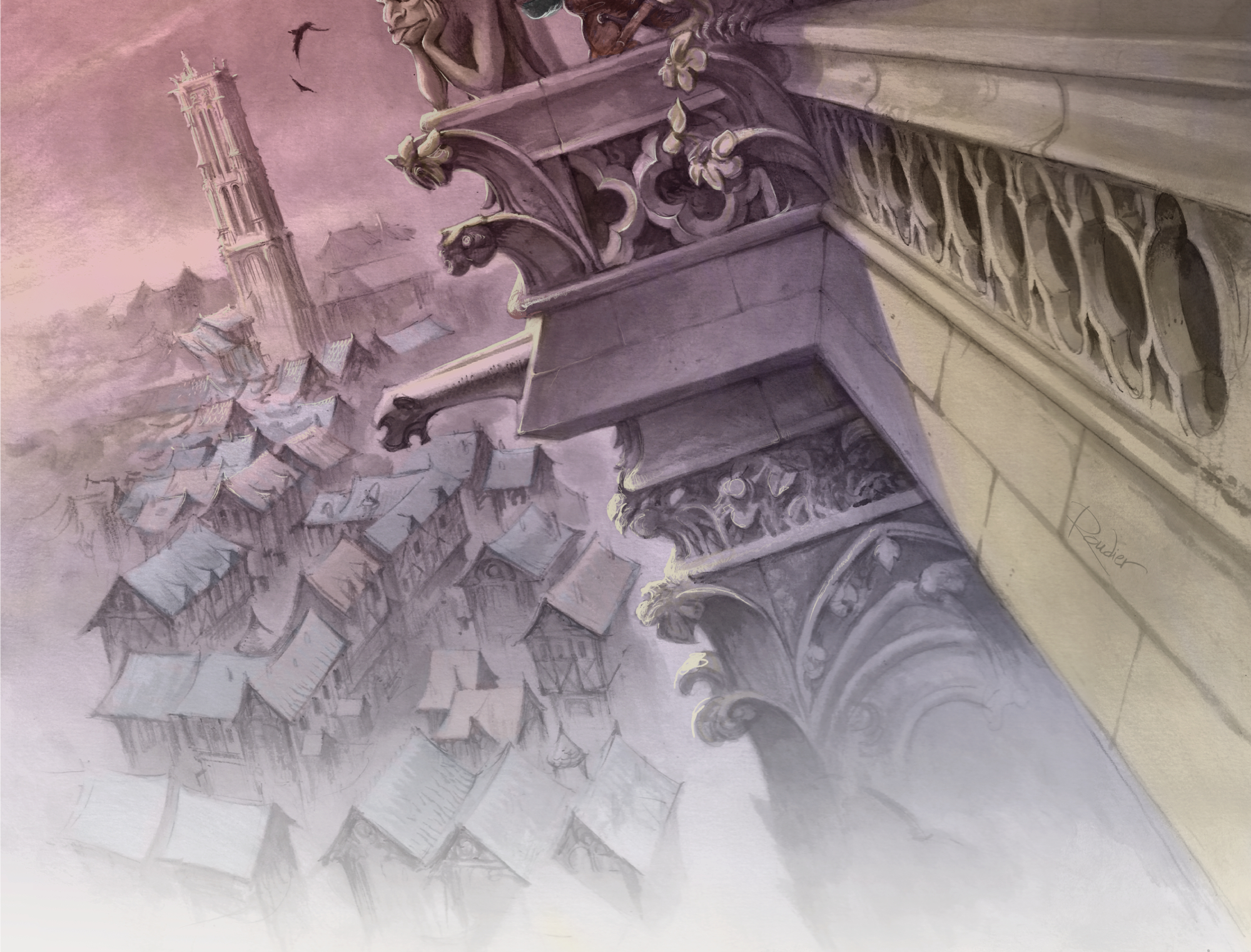 background Notre-Dame de Paris