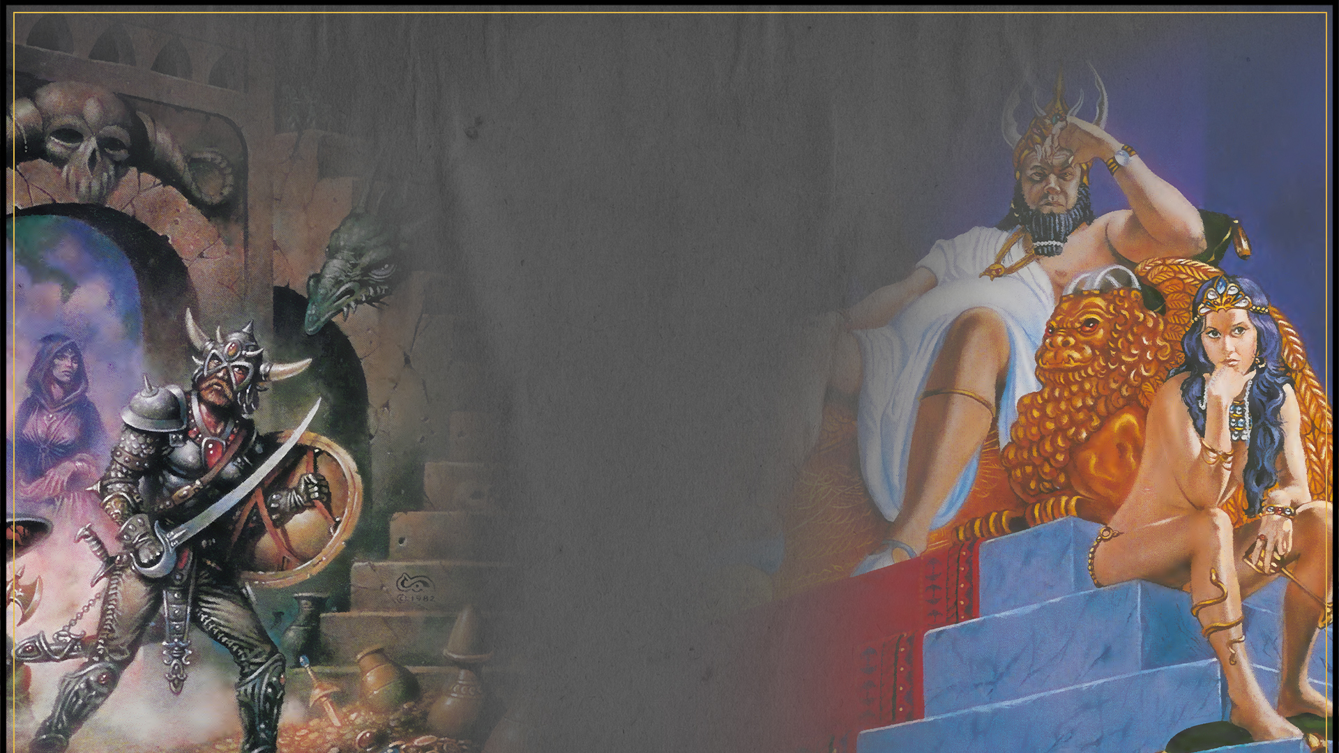 background Ulisses Spiele Classics: Schwerter und Dämonen, Grimmzahns Fallen und die Städtebücher