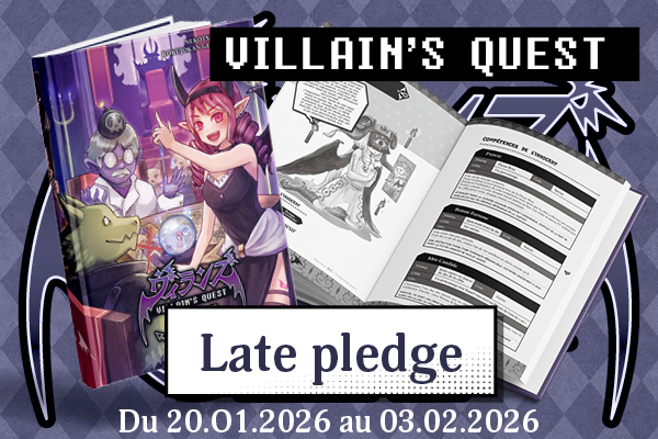 Couverture de Villain's Quest JDR