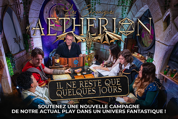 Les Chroniques d'Aetherion - Actual Play JDR en studio