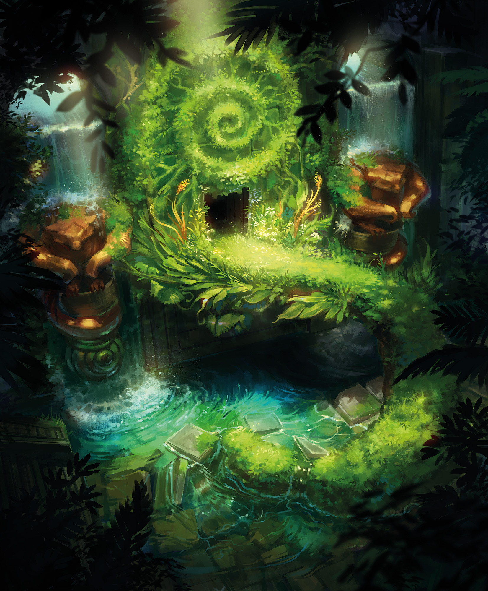 background Atlas de Natural Fantasy - Fabula Ultima