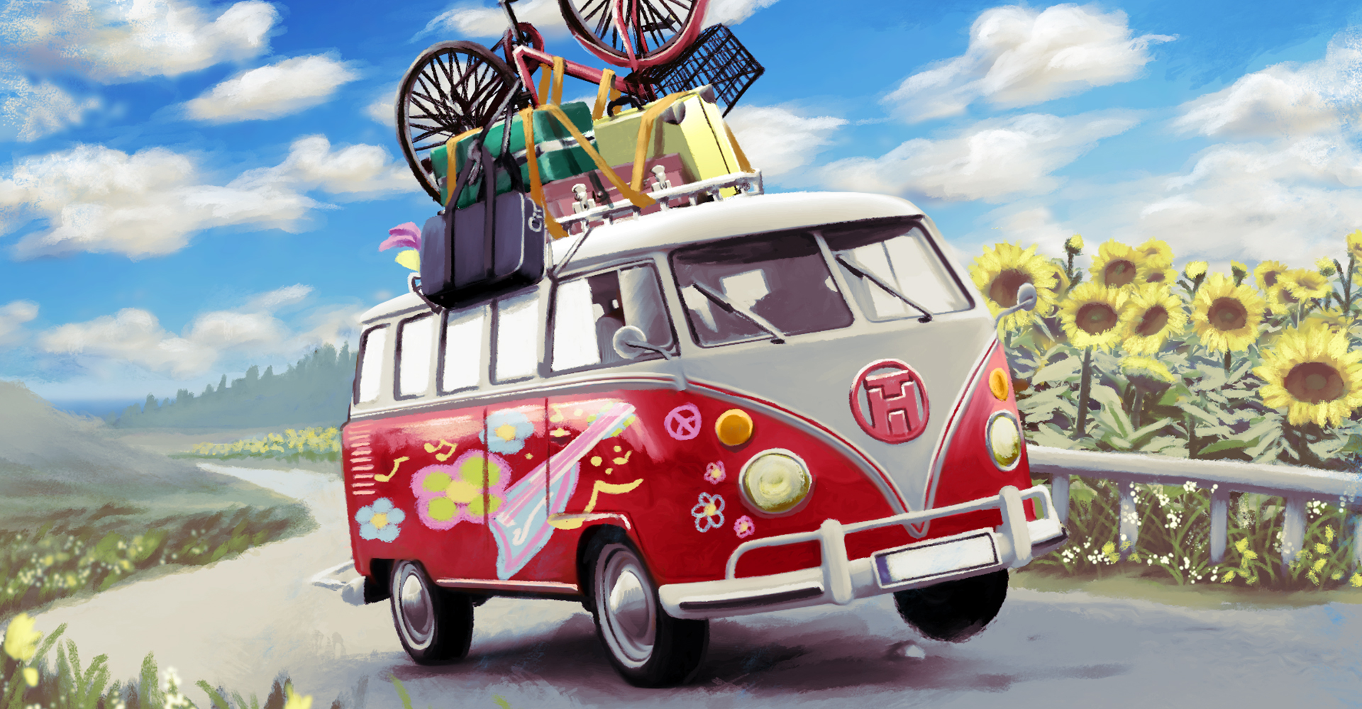 background Road Trip - Slice-Of-Life Storytelling Game