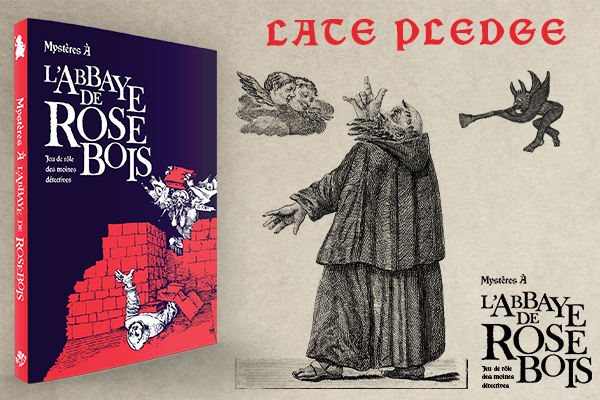 Mystères à l'Abbaye de Rosebois - Jeu de rôle des moines détectives