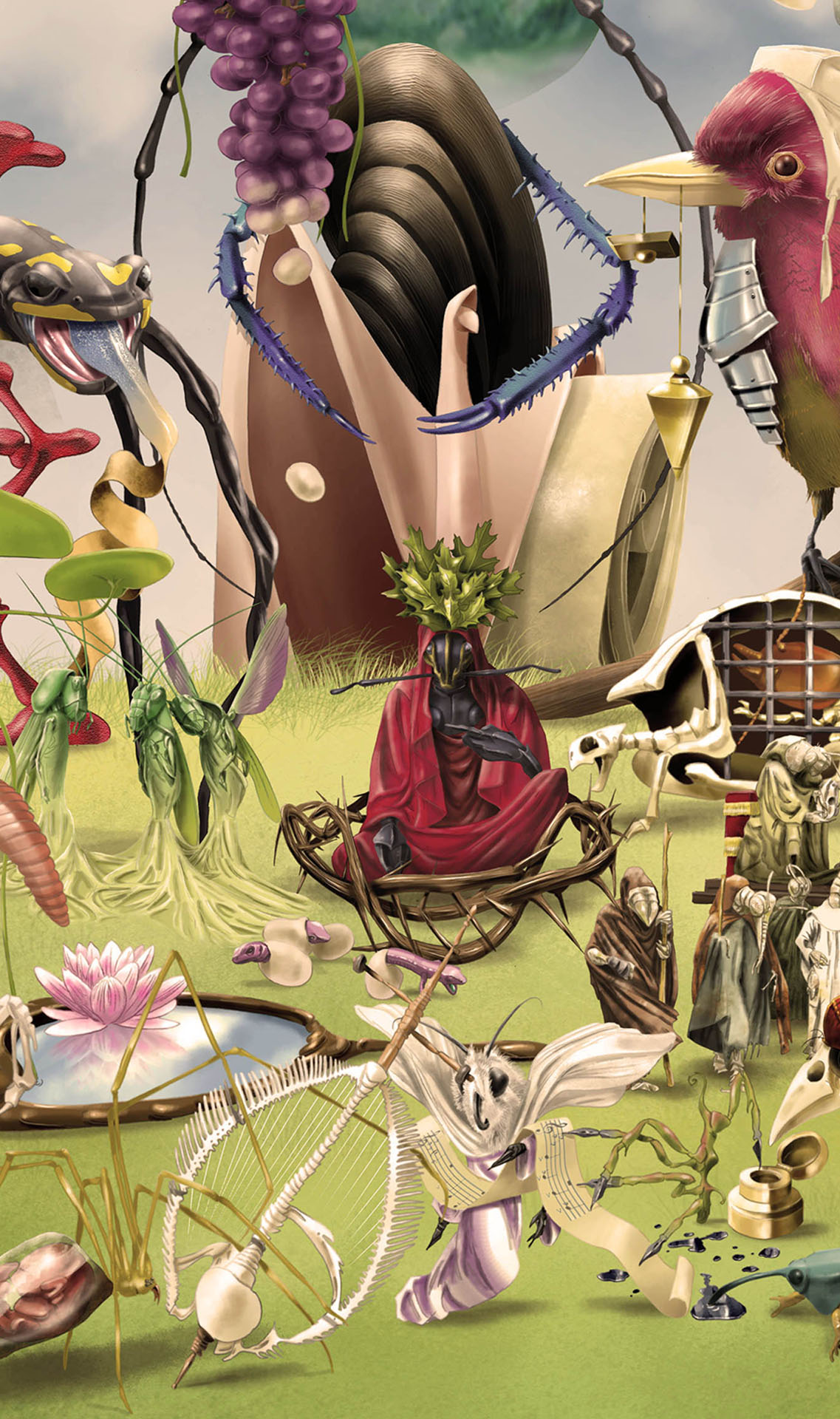 background Late pledge - Insectopia - Les deux mondes
