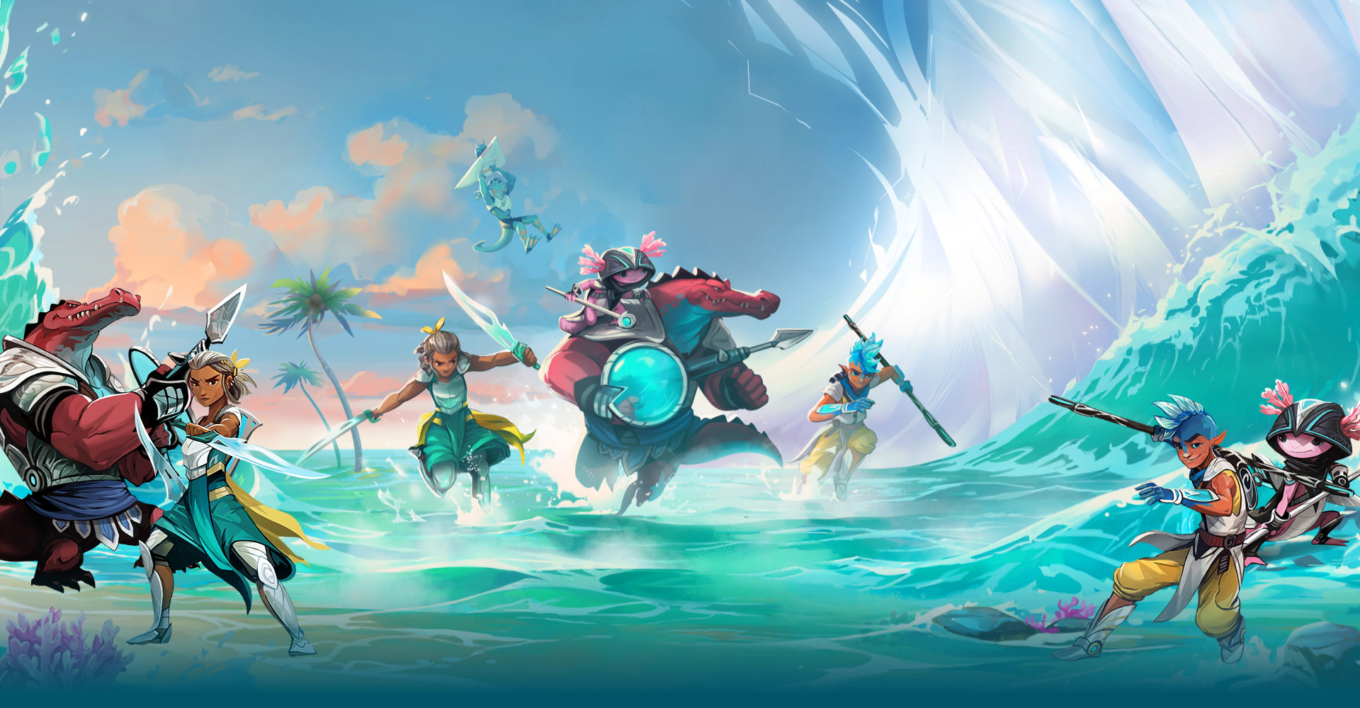 background Tidal Blades : Rise of the Unfolders en français !