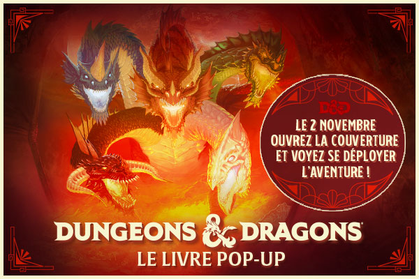 Couverture de Dungeons & Dragons — Le Livre Pop-Up