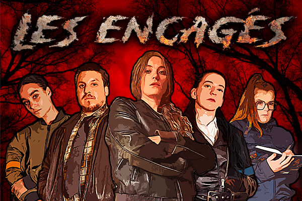 Couverture de Les Encagés, La série JDR immersive
