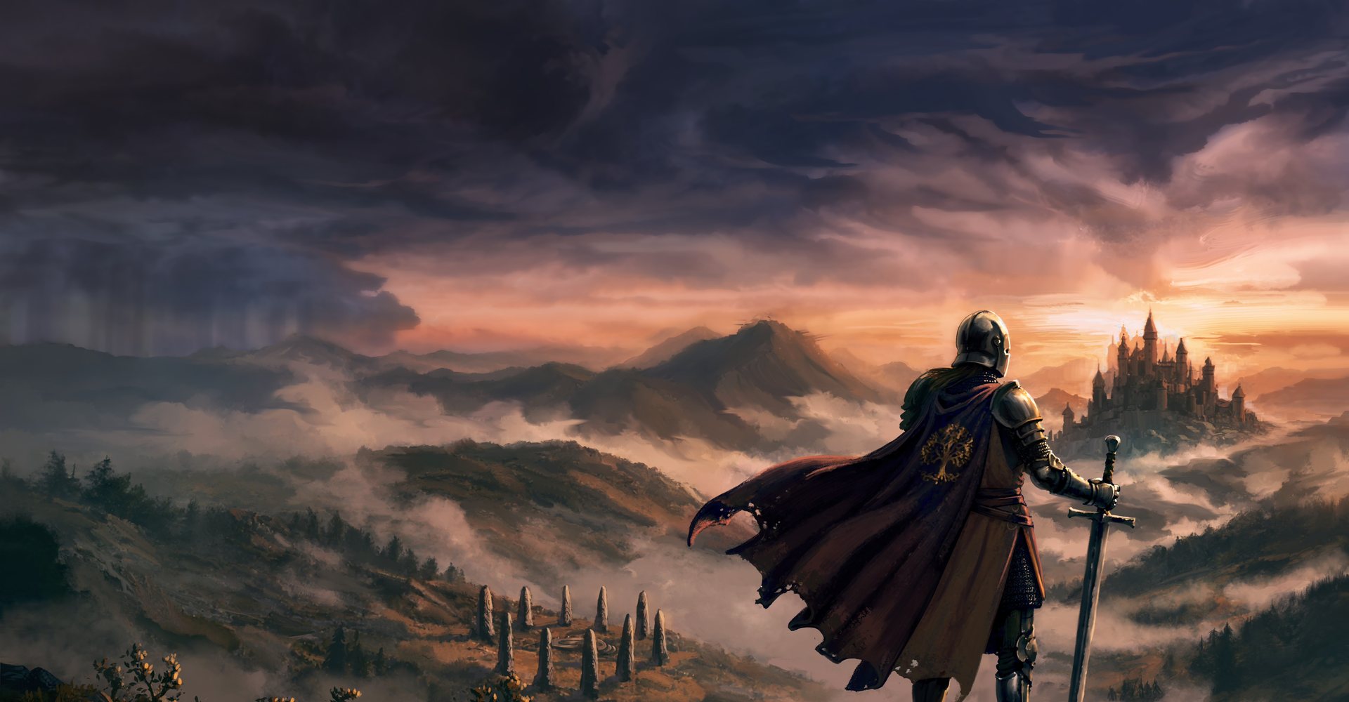 background Chevalier Solitaire