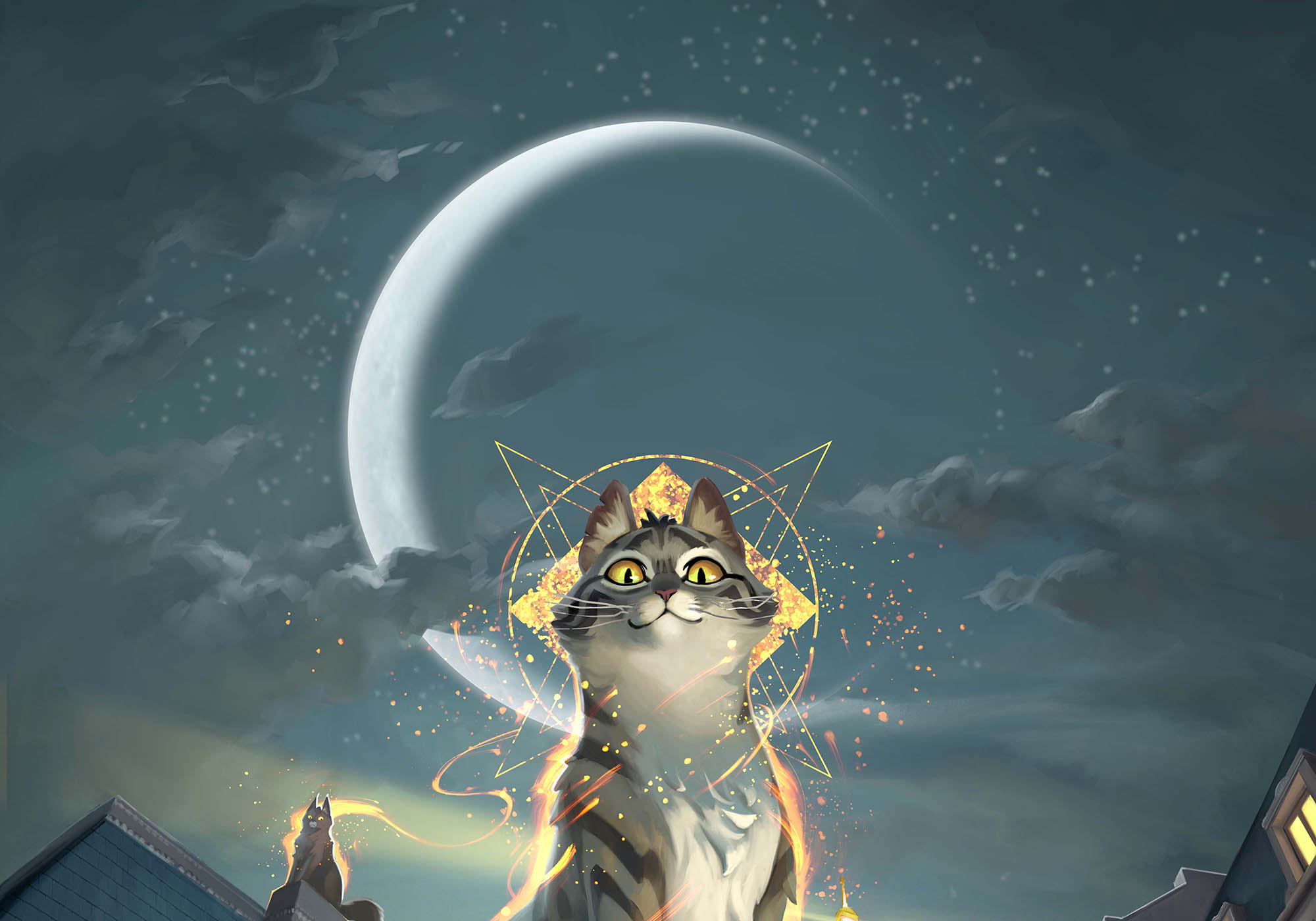 background Cats! La Mascarade