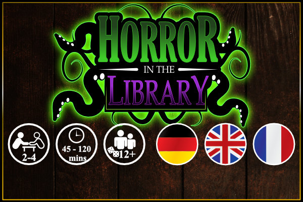 Couverture de Horror in the Library