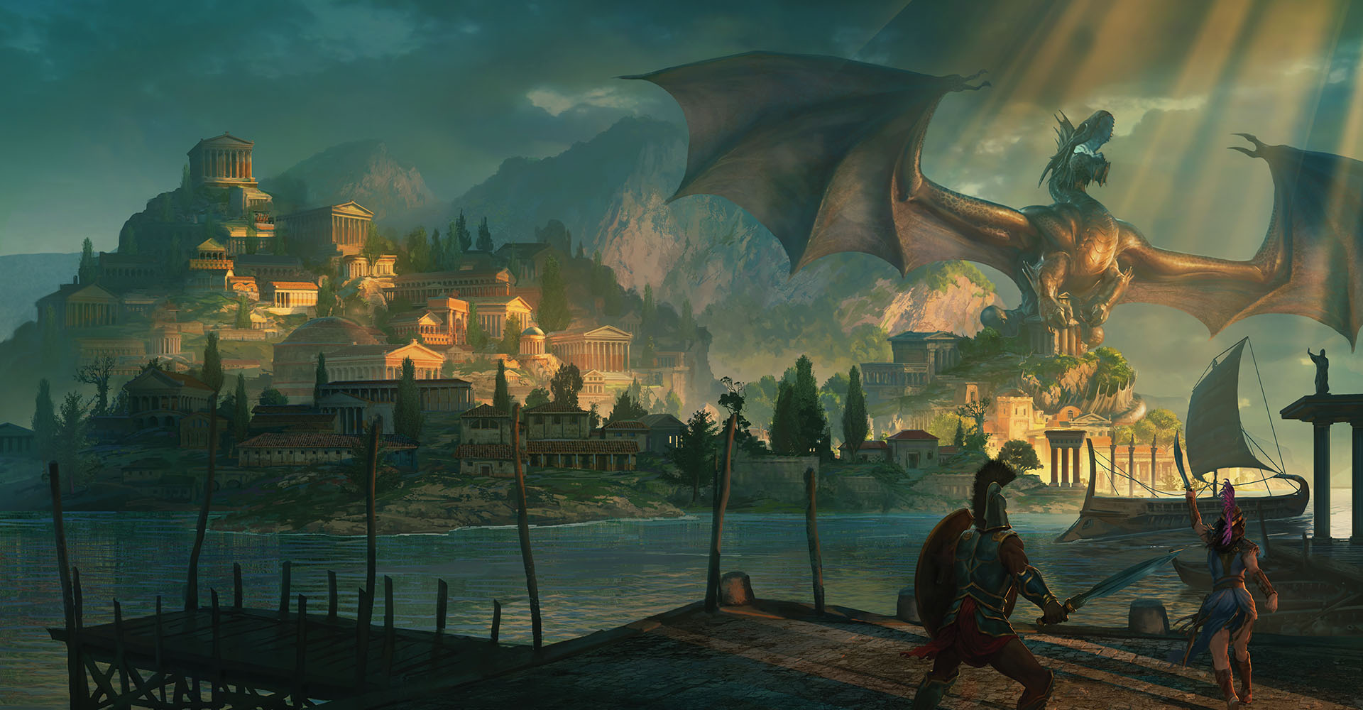 background L'Odyssée des Seigneurs Dragons