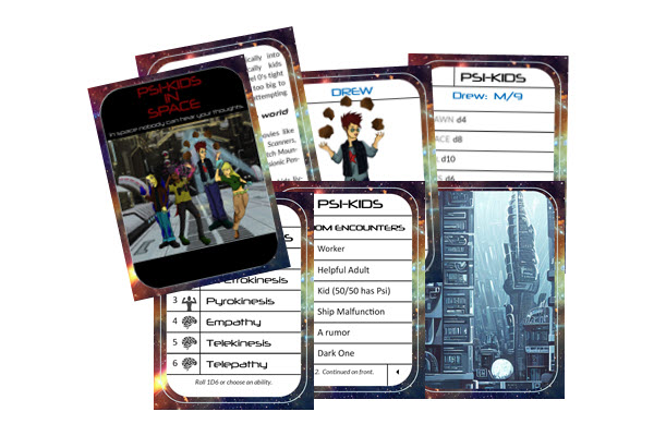 Psi-Kids: A Dark Coming of Age Science Fiction RPG