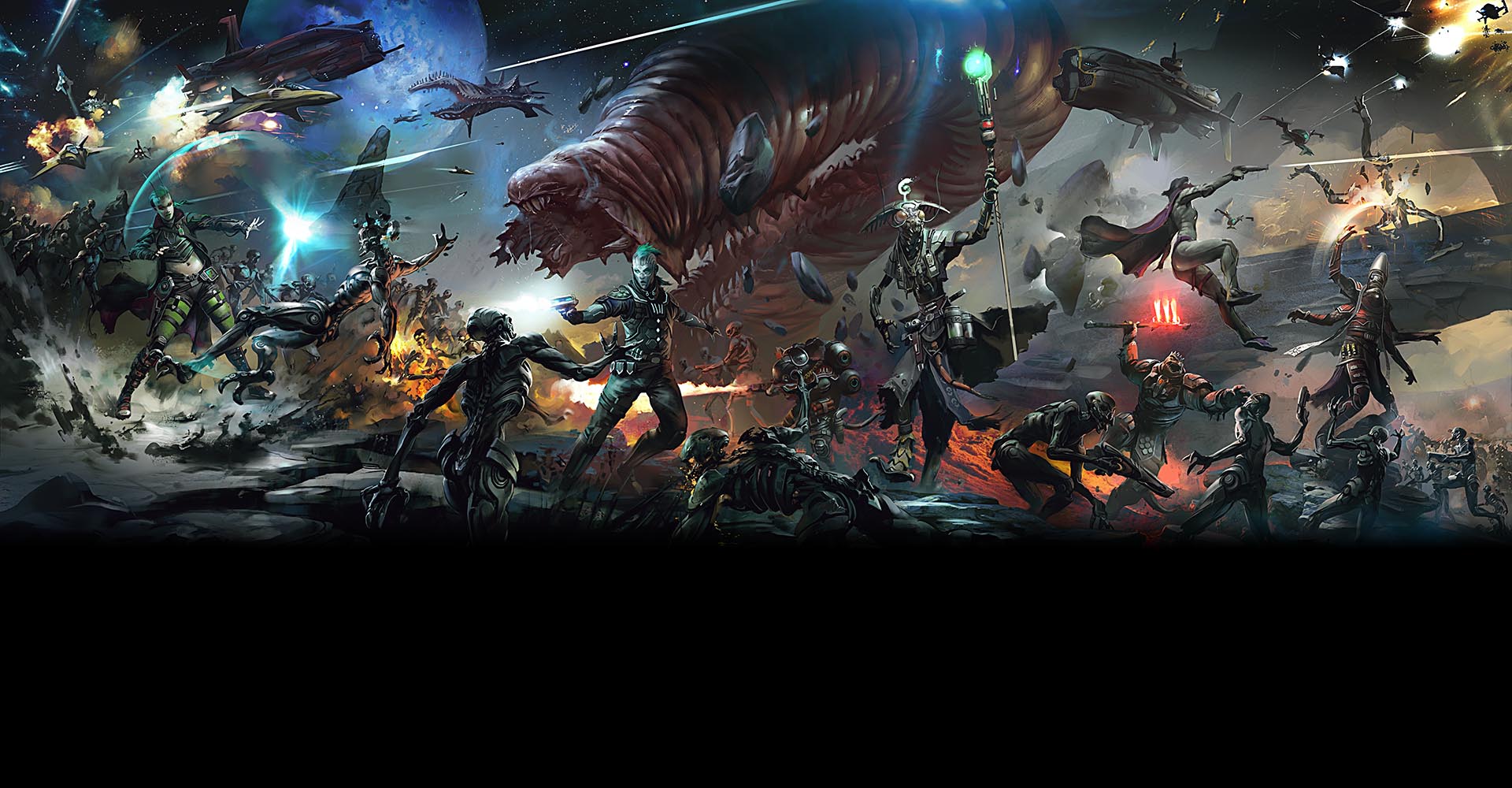 background Starfinder Miniatures Pledge Manager