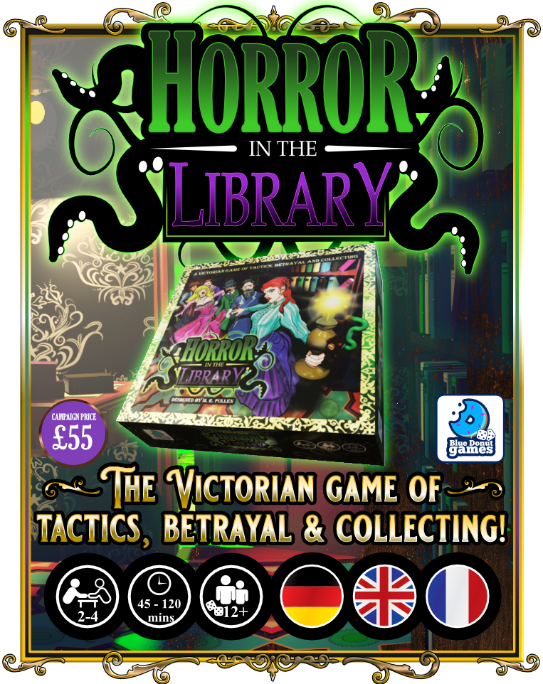 Horror in the Library Crowdfunding Campaign