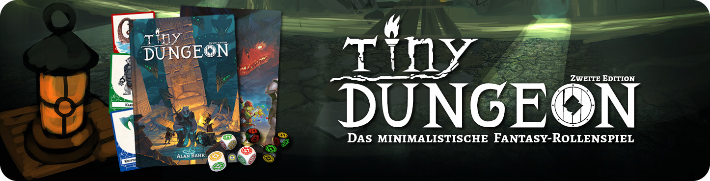Tiny Dungeon: Zweite Edition – Das minimalistische Fantasy-Rollenspiel